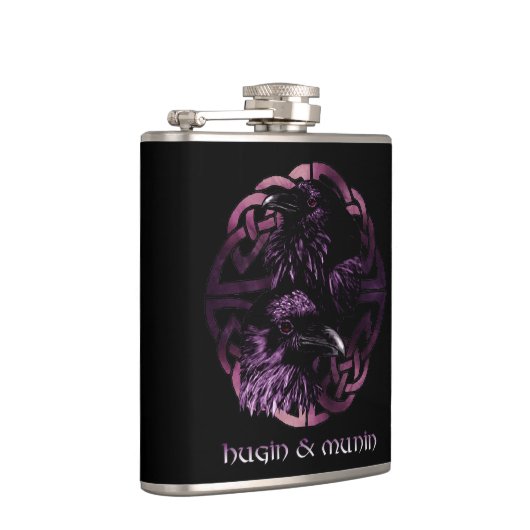 Hugin & Munin Flask Heupfles (Rechts)