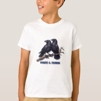 Huginn en Muninn Kinder T-Shirt, Odin's Ravens T-s
