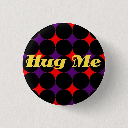Hugme Ronde Button 3,2 Cm (Voorkant)
