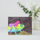 Hugmeleon Briefkaart (Staand voorkant)