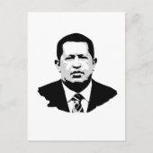 Hugo Chavez Briefkaart (Voorkant)