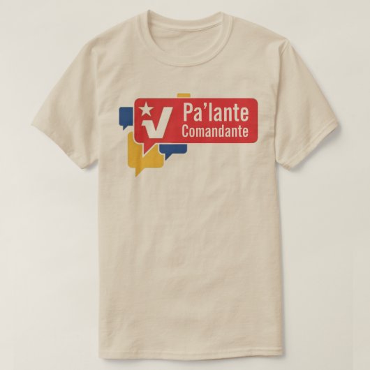 HUGO CHAVEZ KANKERBEHANDELING T-SHIRT (Design voorkant)