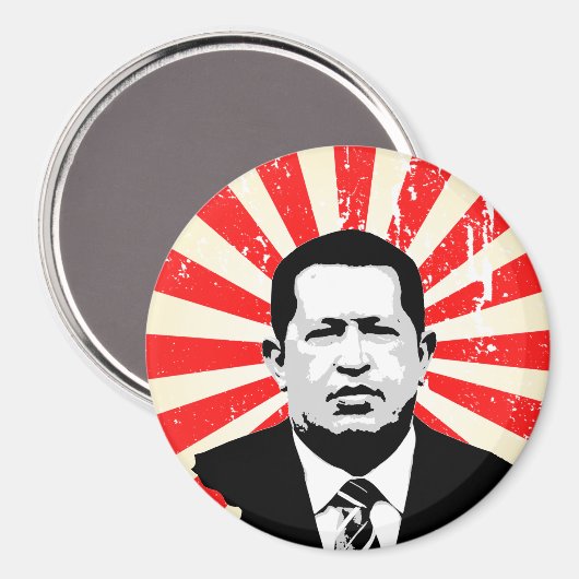 Hugo Chavez Magneet (Voorkant / Achterkant)
