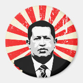 Hugo Chavez Magneet (Voorkant)