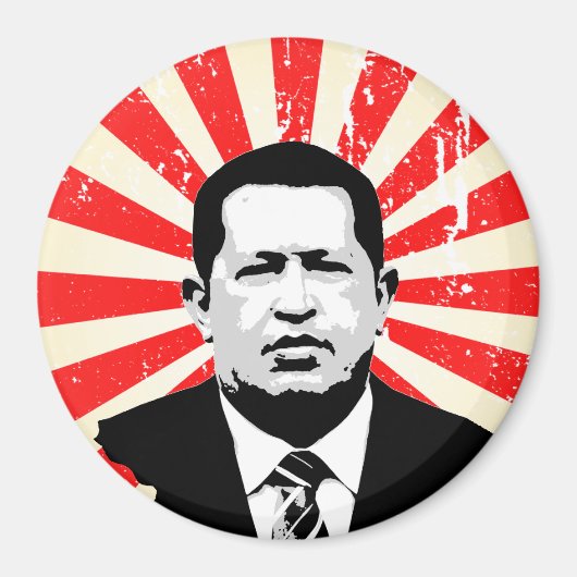 Hugo Chavez Magneet (Voorkant)