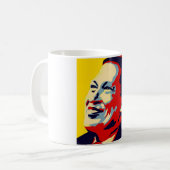 Hugo Chavez - Obama Hope style Koffiemok (Voorkant links)