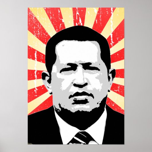 Hugo Chavez Poster (Voorkant)