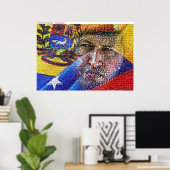 Hugo Chavez Poster (Thuiskantoor)