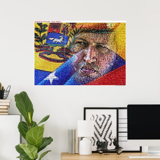 Hugo Chavez Poster (Thuiskantoor)