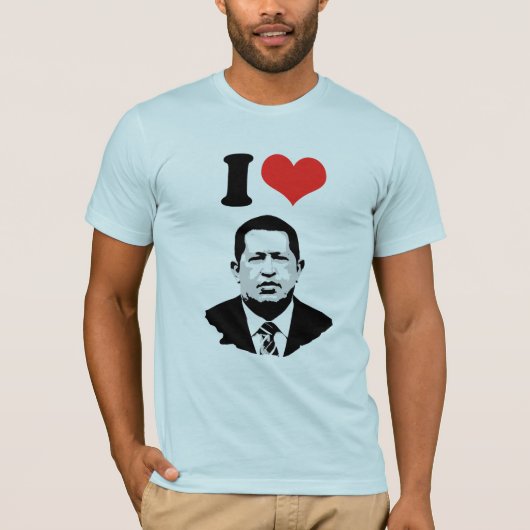 Hugo Chavez T-shirt (Voorkant)