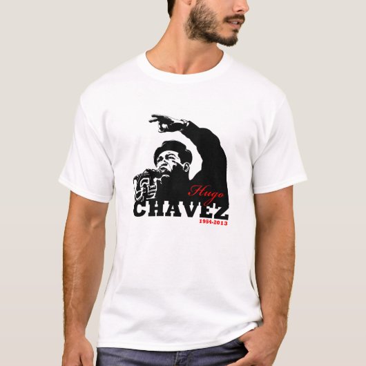 Hugo Chavez T-shirt (Voorkant)