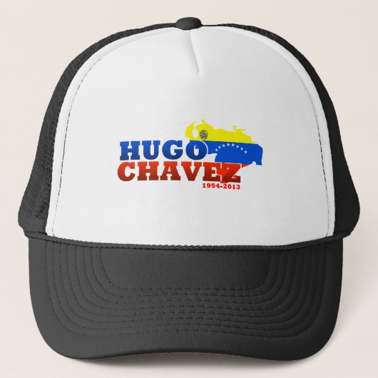 Hugo Chavez Trucker Pet (Voorkant)