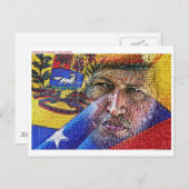 Hugo Chavez - Venezuela. Briefkaart (Voorkant / Achterkant)