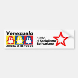 Hugo Chavez Venezuela Bumpersticker