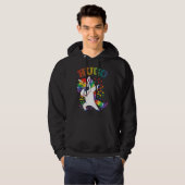 Hugo Dabbing Unicorn Hoodie (Voorkant volledig)
