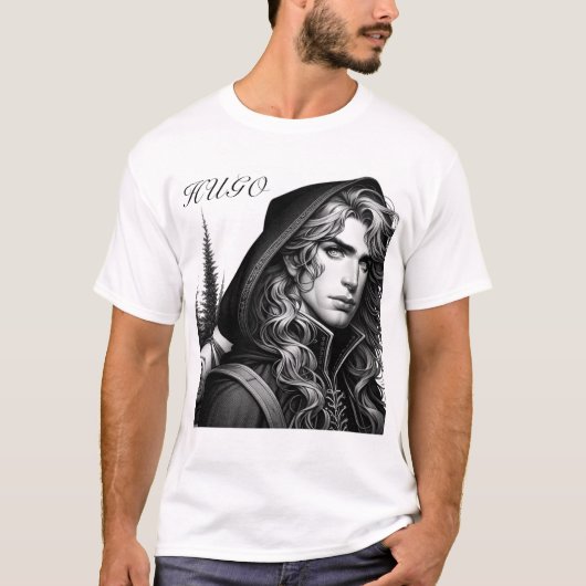 Hugo de bloedeloze - ontwerp # 5 (Hugo) T-shirt (Voorkant)