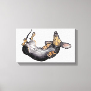 Hugo de dodenwand canvas afdruk