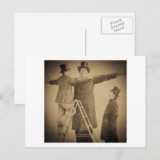 Hugo de Giant  Circus Freak Wendt Photo Briefkaart (Voorkant / Achterkant)