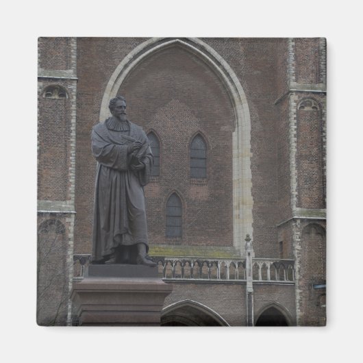 Hugo de Groot, Delft Magneet (Voorkant)