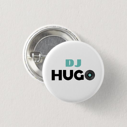 Hugo DJ Ronde Button 3,2 Cm (Voorkant /achterkant)