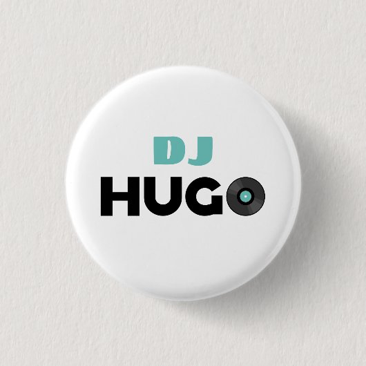Hugo DJ Ronde Button 3,2 Cm (Voorkant)