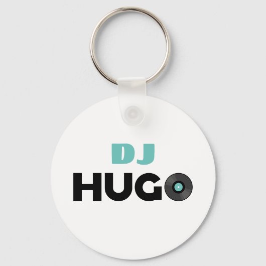 Hugo DJ Sleutelhanger (Voorkant)