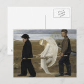 Hugo Simberg Art Briefkaart (Voorkant / Achterkant)