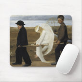 Hugo Simberg - De gewonde Engel Muismat (Met muis)