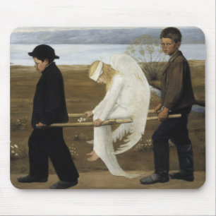 Hugo Simberg - De gewonde Engel Muismat