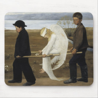 Hugo Simberg - De gewonde Engel Muismat