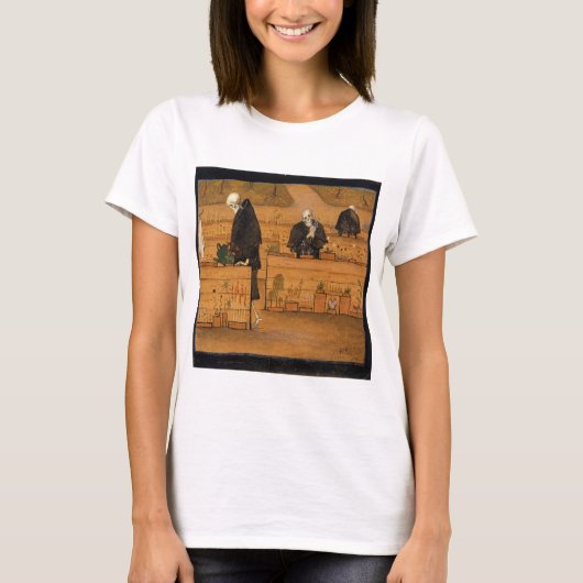 Hugo Simberg The Garden of Death T-shirt (Voorkant)