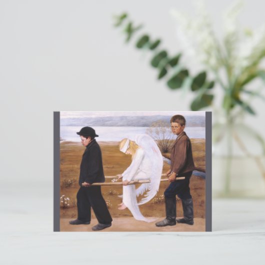 Hugo Simberg The wond angel CC1257 Update Briefkaart (Staand voorkant)