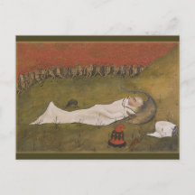 Hugo Simberg Tomtekungen sover CC0428 Briefkaart