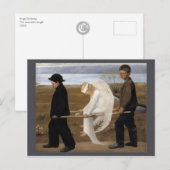 Hugo Simberg Wared Angel CC0021 Briefkaart (Voorkant / Achterkant)