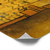 Hugo Simberg's tuin van de dood Poster (Hoek)