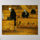 Hugo Simberg's tuin van de dood Poster (Voorkant)