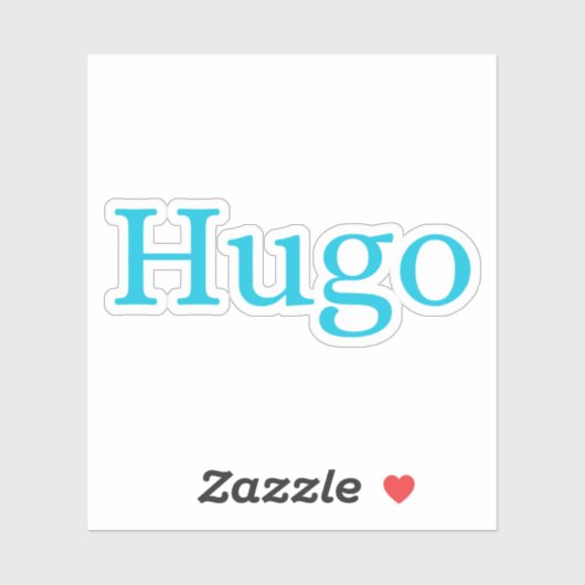 Hugo Sticker (Vel)