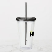 Hugo Tennis Acryl Drinkbeker (Rechts)