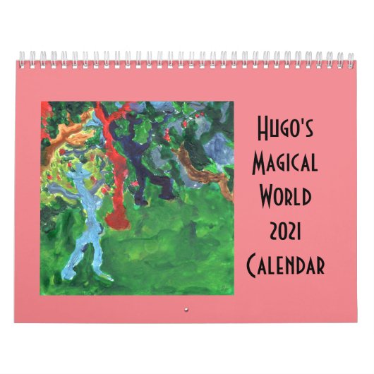 Hugo's Magical World Calendar 2021 Kalender (Hoes)