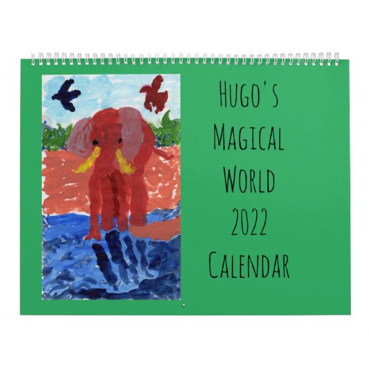 Hugo's Magical World Calendar 2022 Kalender (Hoes)