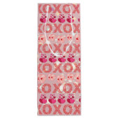 Hugs and kisses baby wijn cadeautas (Achterkant)