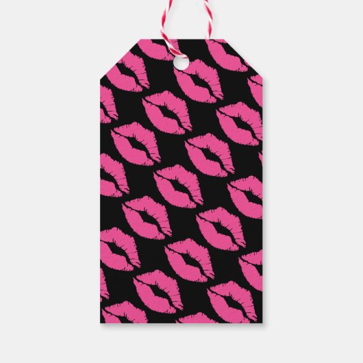 "Hugs and Kisses" Cadeaulabel (Achterkant)