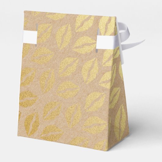 Hugs and Kisses Cardboard Birthday Wedding Favor Bedankdoosjes (Achterkant)