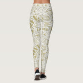 Hugs and Kisses Word Cloud Gold ID286 Leggings (Achterkant)