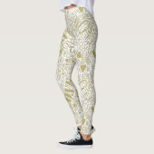 Hugs and Kisses Word Cloud Gold ID286 Leggings (Links)