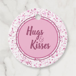 Hugs en Kisses Bedankjes Labels
