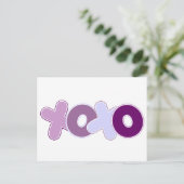 Hugs en Kisses Briefkaart (Staand voorkant)