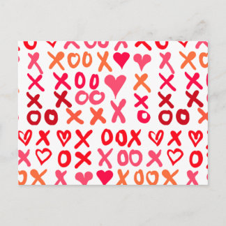 Hugs en Kisses Briefkaart