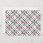 Hugs en Kisses Feestdagenkaart (Achterkant)