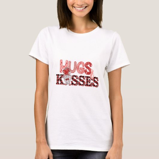 Hugs en Kisses Gnome T-shirt (Voorkant)